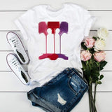 Women 3D Print Fashion Tops Graphic Female Tee T-Shirt CZ21100 / XXL