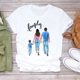 Women Cartoon Super Mom Life Momlife Mama Mother Summer Print Lady T-shirts Top T Shirt Ladies Womens Graphic Female Tee T-Shirt CZ25487 / 