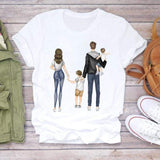 Women Cartoon Super Mom Life Momlife Mama Mother Summer Print Lady T-shirts Top T Shirt Ladies Womens Graphic Female Tee T-Shirt CZ24509 / M