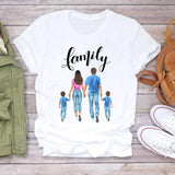 Women Cartoon Super Mom Life Momlife Mama Mother Summer Print Lady T-shirts Top T Shirt Ladies Womens Graphic Female Tee T-Shirt CZ25485 / L