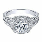 Women Silver Luxury Wedding Proposal Ring Ring Jewelry 6 / KAR293