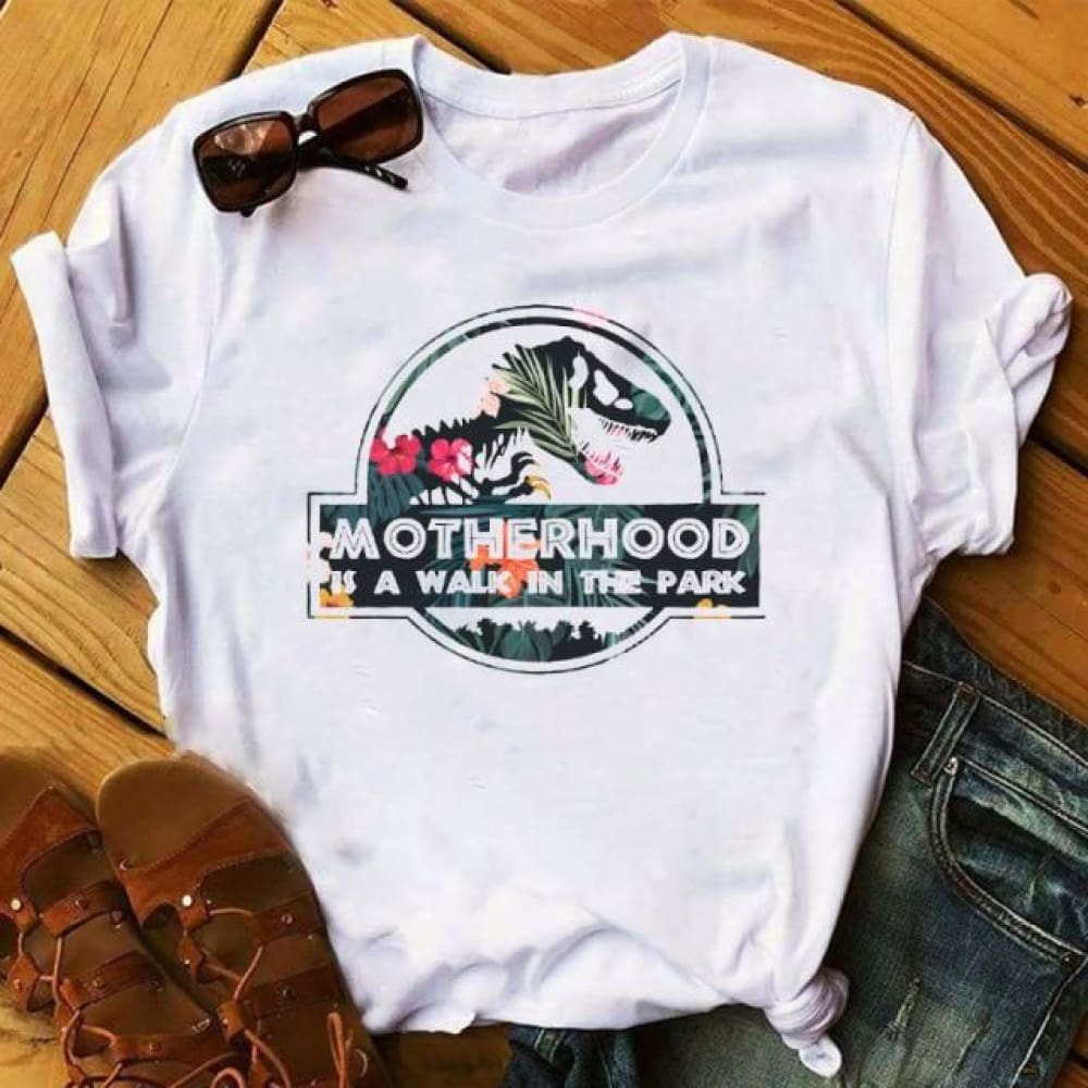 Women’s Mama Letters Fashion Mom Mother Day Graphic Tee T-Shirt Top CZ20845 / M