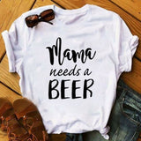 Women’s Mama Letters Fashion Mom Mother Day Graphic Tee T-Shirt Top CZ20850 / XXL