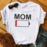 Women’s Mama Letters Fashion Mom Mother Day Graphic Tee T-Shirt Top CZ20851 / XL