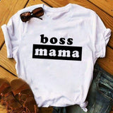 Women’s Mama Letters Fashion Mom Mother Day Graphic Tee T-Shirt Top CZ20860 / XXL