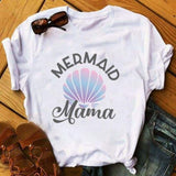Women’s Mama Letters Fashion Mom Mother Day Graphic Tee T-Shirt Top CZ20855 / XXL