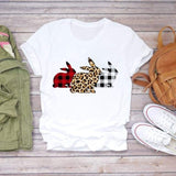 Women’s T-shirts Bee Busy Day Coffee Cartoon Kawaii Graphic Top Print Shirt Tee T-Shirt CZ23090 / S